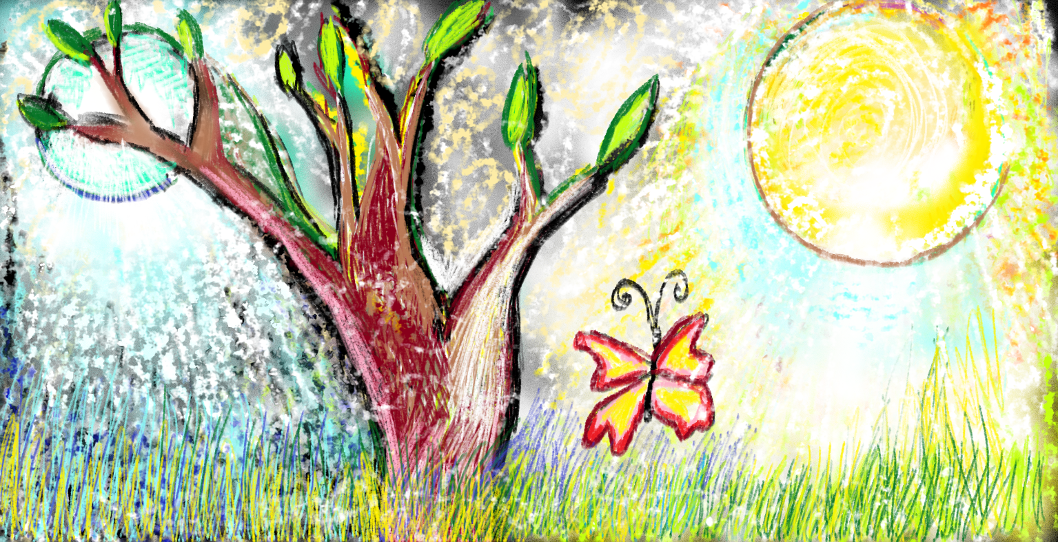 Logo Svět je plný kouzelnych obrázků. 